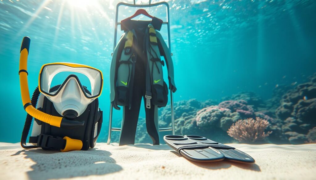 beginner scuba diving equipment