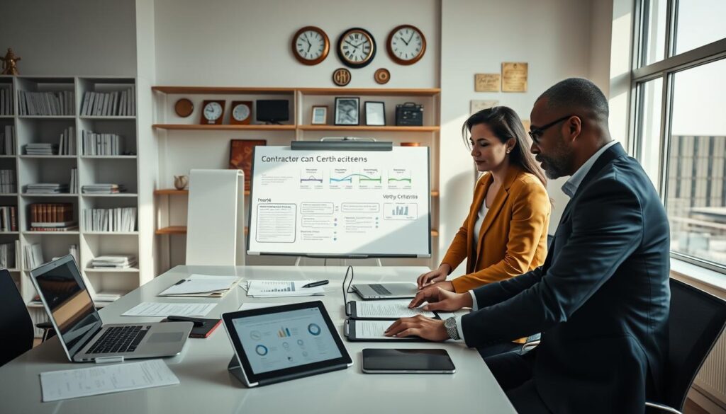 contractor research and vetting process