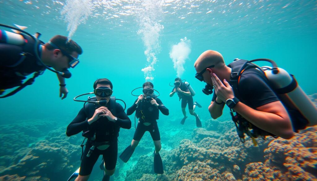 strategies for managing underwater challenges