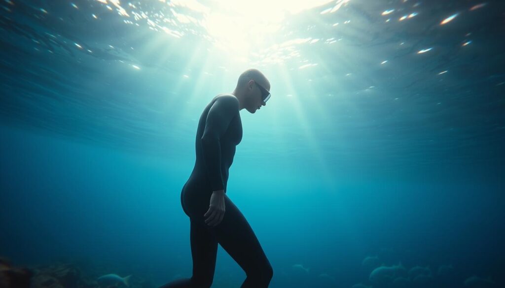 streamlining body for diving streamlining body for diving